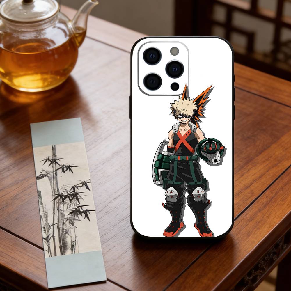 Anime My Hero Academia Phone Case Silicone Soft For IPhone 17 16 15 14 13 12 11 X XR Plus Pro Max Plus