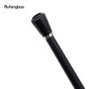 Black Red Leather Ball Silver Walking Cane Fashion Decorative Walking Stick Gentleman Elegant Cosplay Cane Crosier 92cm