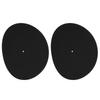2 pcs 12 inch Vinyl Record Players Turntable Home Disc Protective Non slip Mat Replacement Accessories