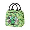 3D Minecraft Backpack Lunch Bag Pencil Case Set for Kids Students, Water-Resistant Lightweight School Trio