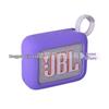 Gold Brick Soft Silicone Case for JBL GO4 Bluetooth Speaker - Portable Protective Storage Bag