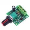 Мини ШИМ DC контроллер скорости двигателя 1.8-12V переключатель 2A 1803BK