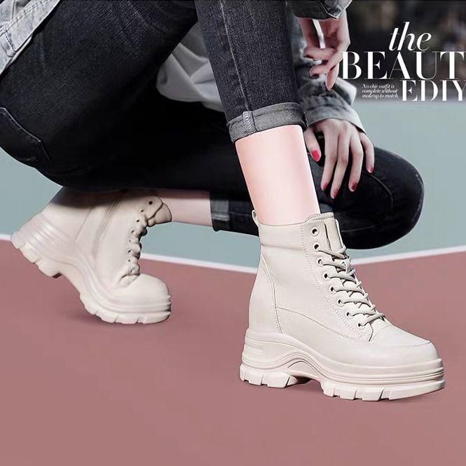 Women Winter Snow Boots High-top Shoes Casual Woman Waterproof Warm Leather Ankle Boots Female High Quality Plush Inner Boots