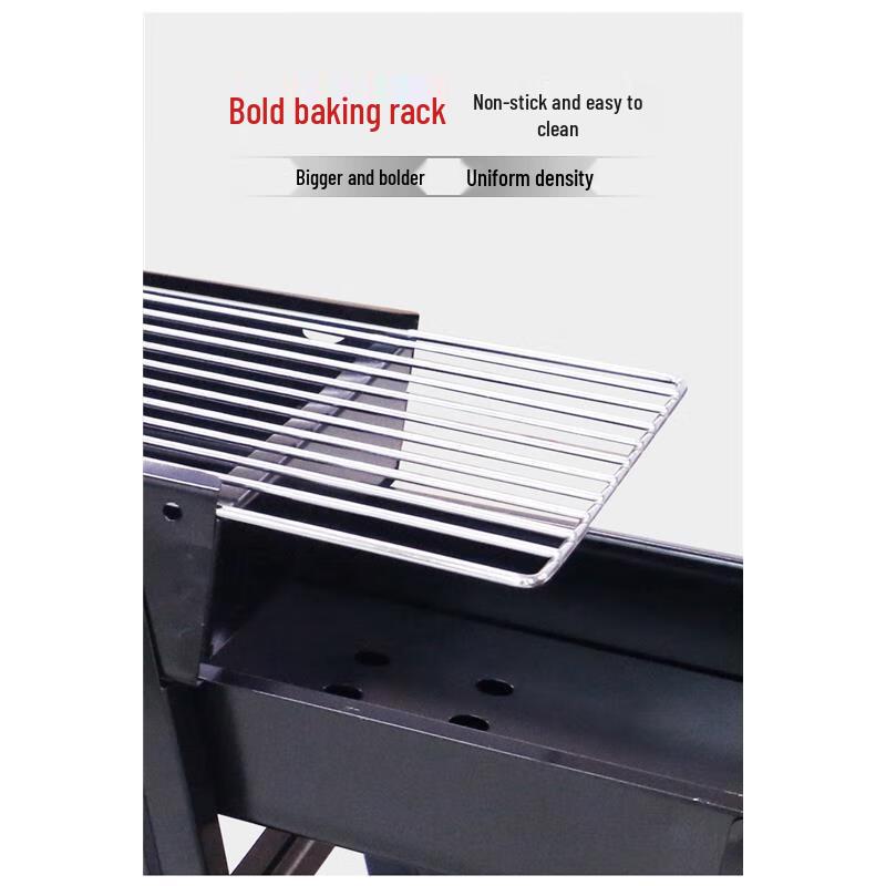 UOSU tragbarer Holzkohle-Grill