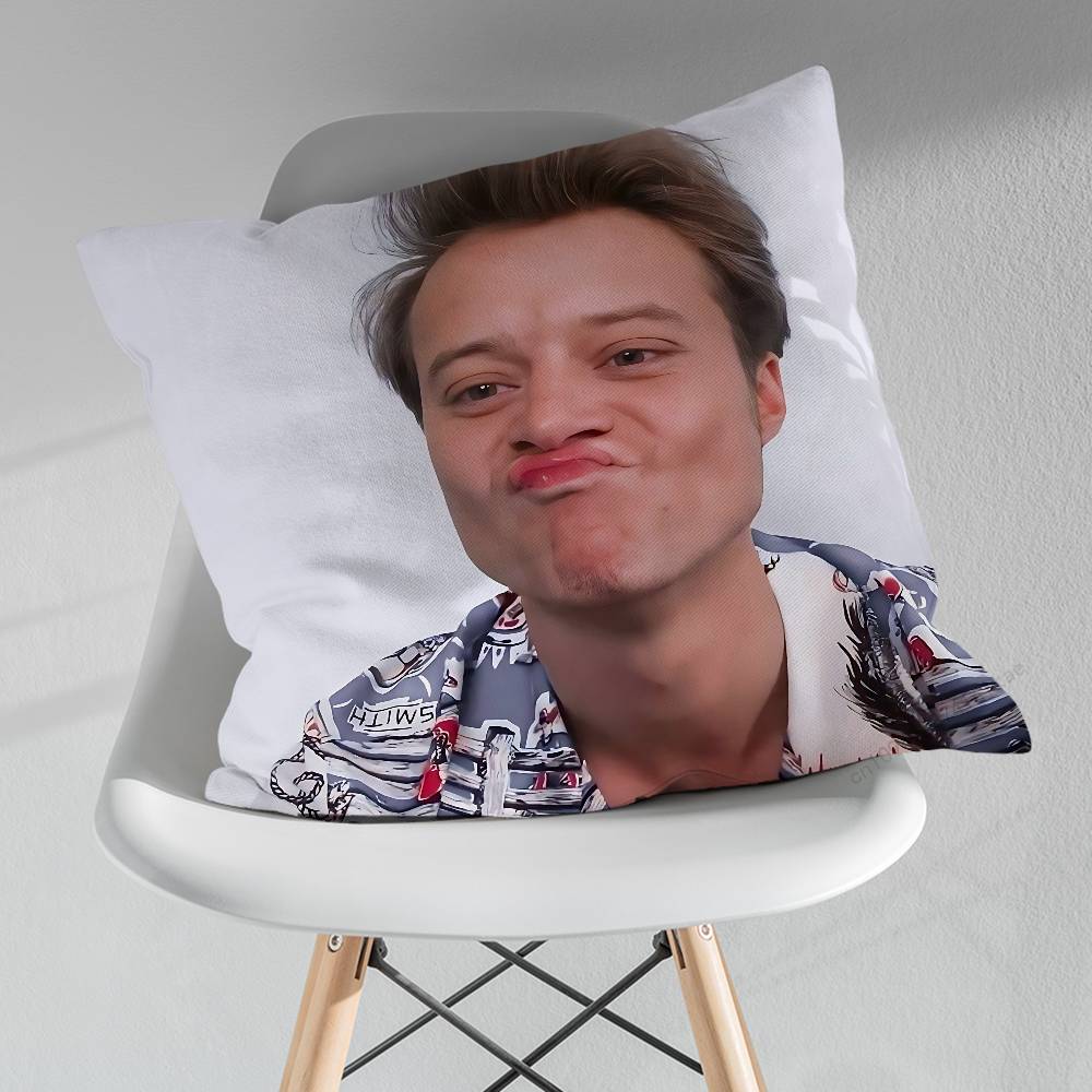 RRudy Actor PPankow Throw Pillow Case Living Room Sofa Cushion Cover For Home Bedroom Decoration Protector