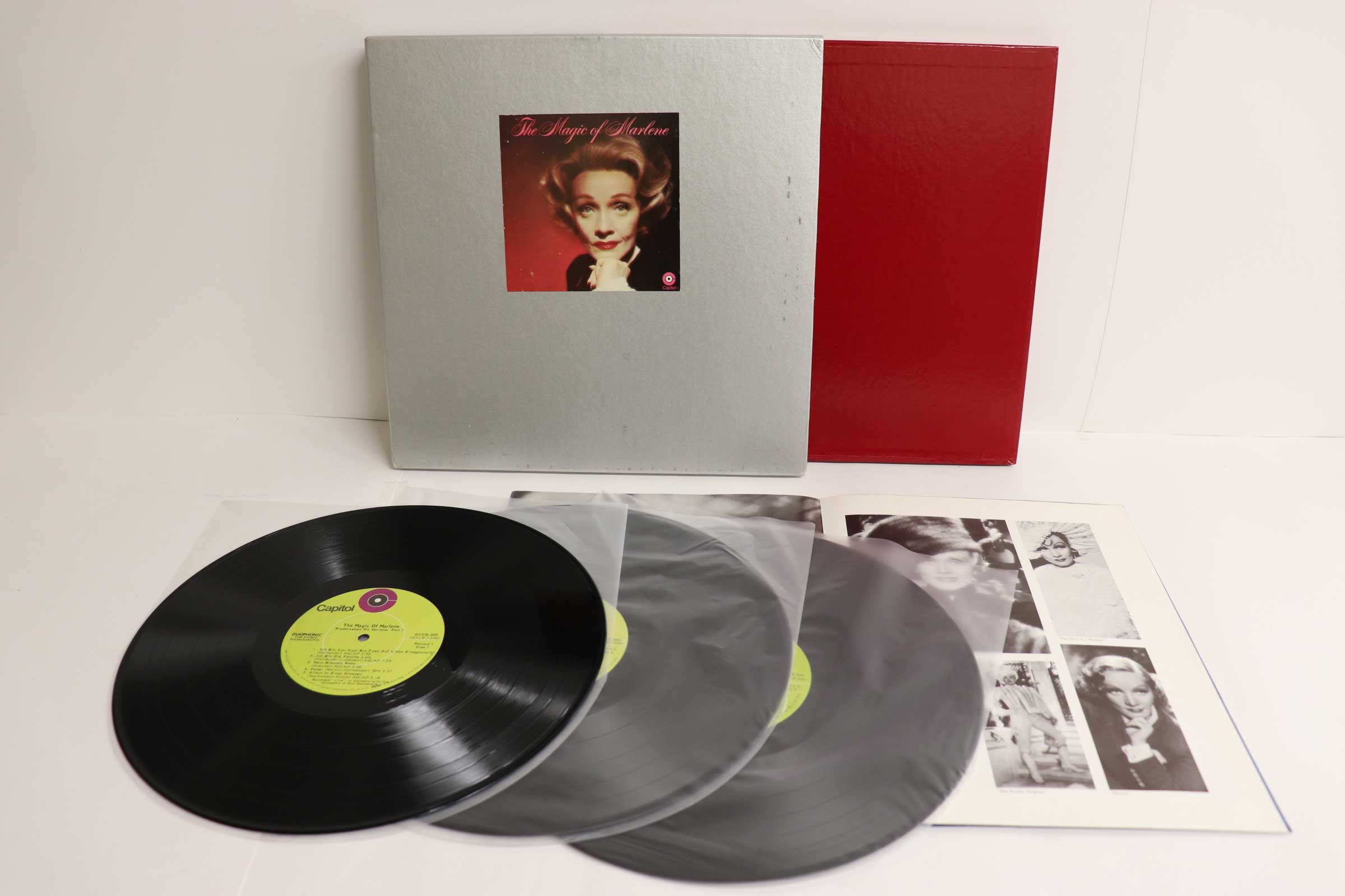 

LP Record MARLENE DIETRICH - Magic Of Marlene DTCR300 CAPITOL 1969 US Pop Used