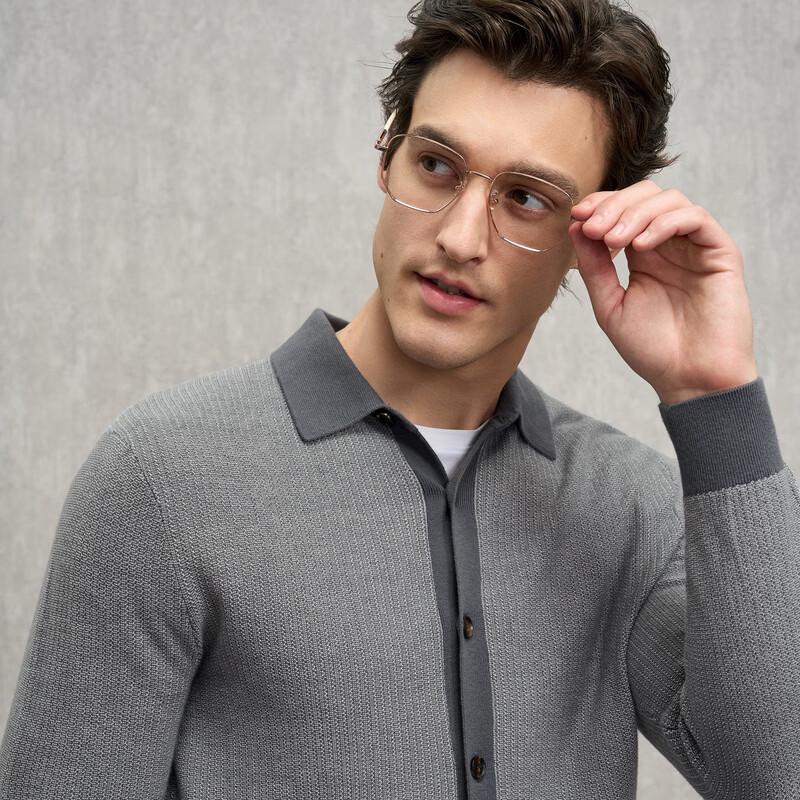 EMZ Men's Wool Cardigan