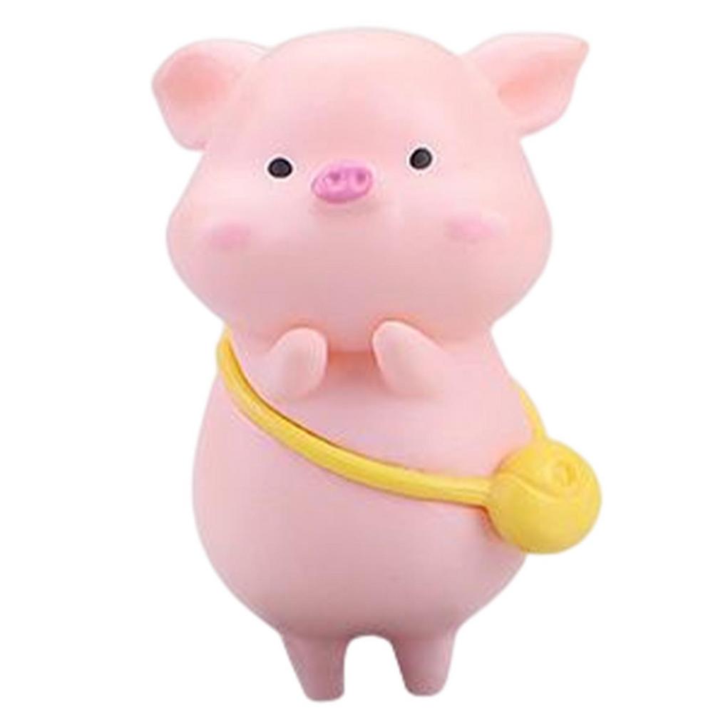 Cute Pig Car Outlet Vent Clip Cartoon Pink Animal Air Conditioning Clip Car Interior Decoration Gift For Girl