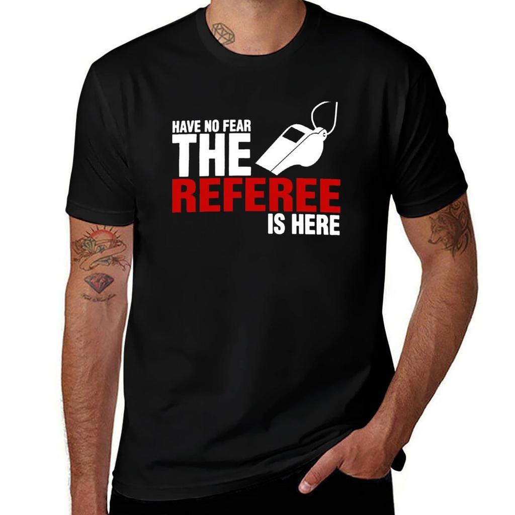 THE REFEREE T-Shirt Essential Solid Color T-Shirt