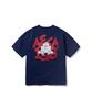 AECA (Woman) Bad Clover Boy Records Half Sleeve-Navy