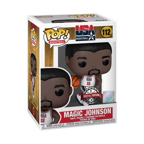 NBA: Legendy Magic Johnson92 Team USA WH Pop! RS