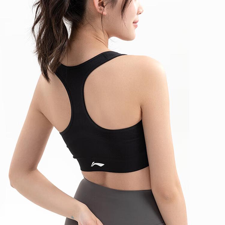 Li Ning Plain Logo Спортивное нижнее белье Женское нижнее белье Черный YUBT006-3 S — фото 2