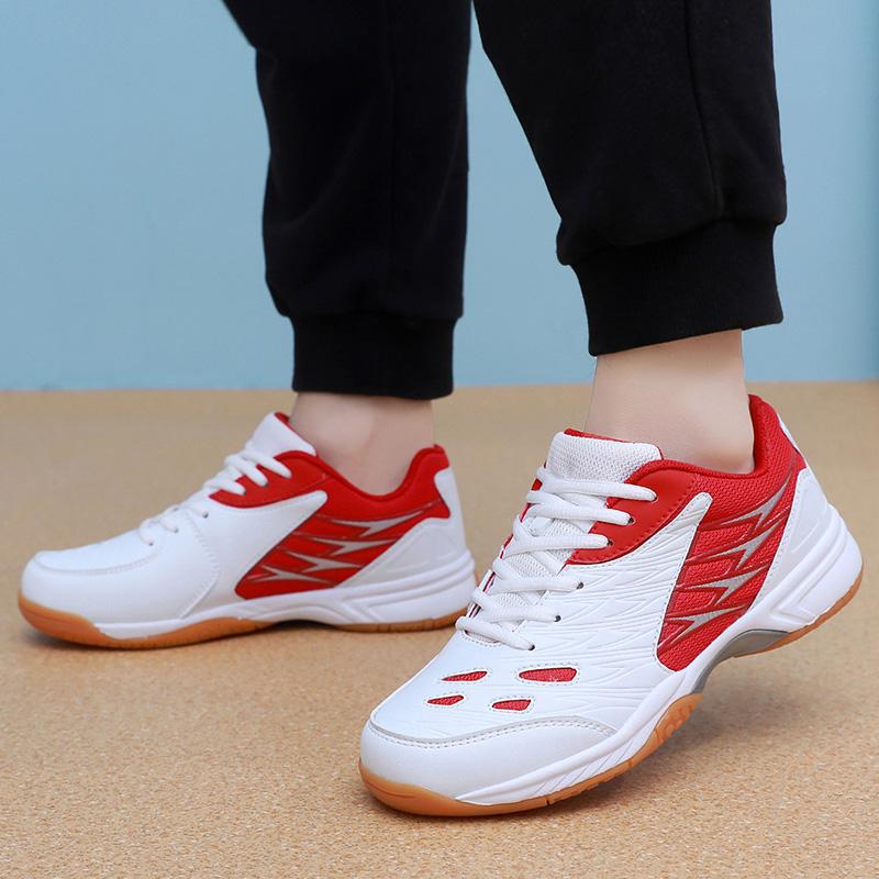 Volleyball Shoes Men's Badminton Shoes Women's Table Tennis Shoes Non-Slip Training Shoes Sports Shoes Tendon Couple Tennis Shoes