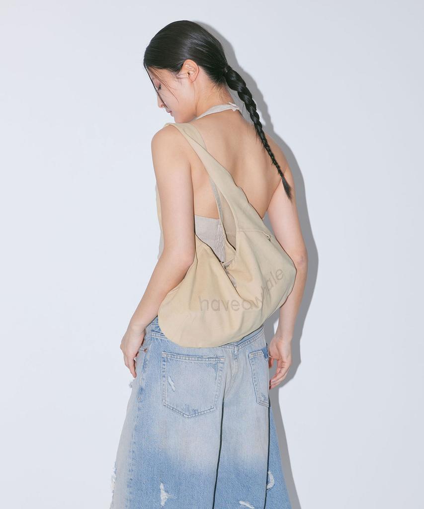 HAVEAWHALE Cotton Baguette Eco Bag (Ye)