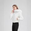 Fur Collar Down Cotton-padded Jacket Women's Short Winter Waist Thickened Cotton-padded Jacket Small Jacket