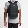 Nike Brasilia Logo Print Polyester Backpack Unisex Backpack Black BA5329-010