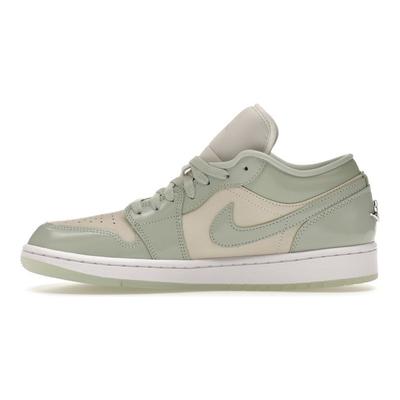 Air 1 Low SE Seafoam Sail Women Sneakers Green Metallic-Silver White HF4078-100