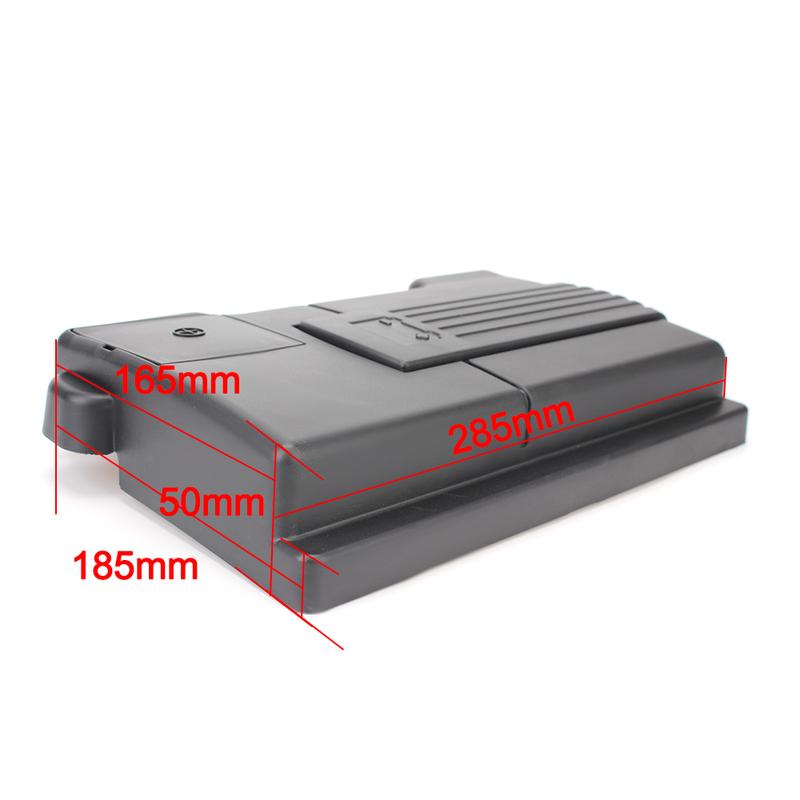 Negative Electrode Dustproof Engine Battery Dust Cover Protective Cover For SKODA KODIAQ 2016-2018 Waterproof