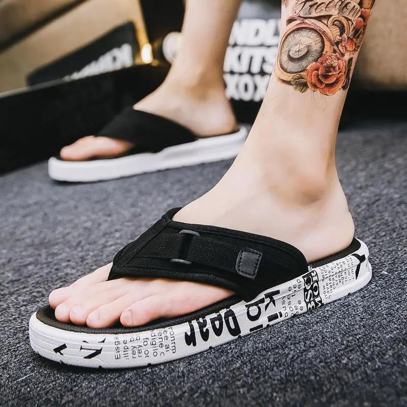 Fashion Beach Men's Shoe Height Flat Platform Designer Slides Luxury Casual Mascullino Clappers 2025 Trend Fun Y2k Pvc Eva Male Slipper