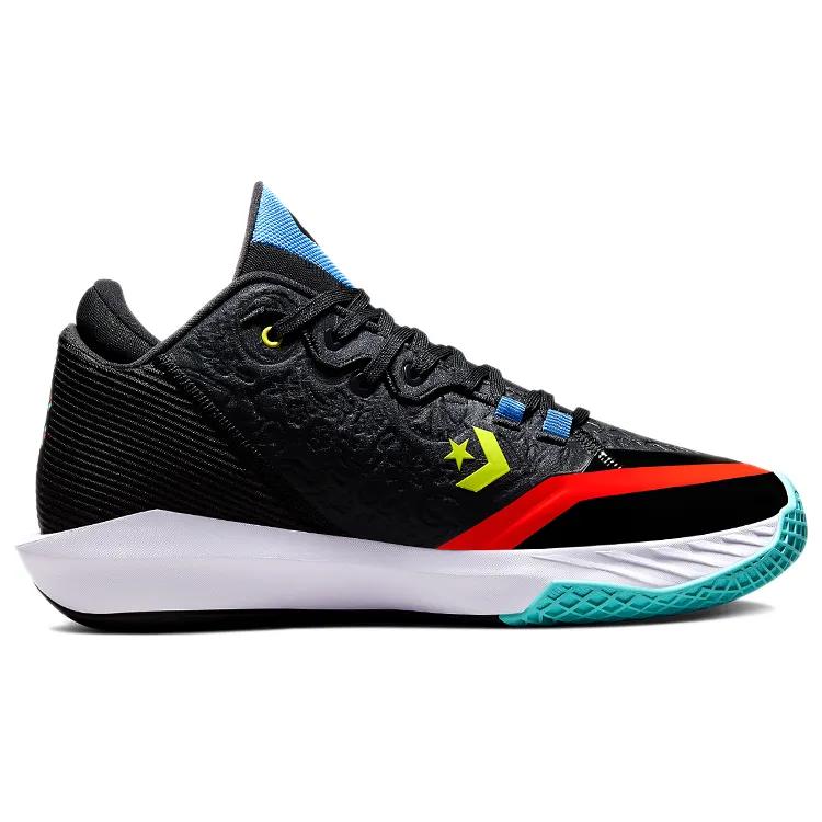 Converse All Star BB Jet 'Peace Unity' (Unisex) Black / Kinetic Blue / Poppy Glow Basketball Shoes 172177C