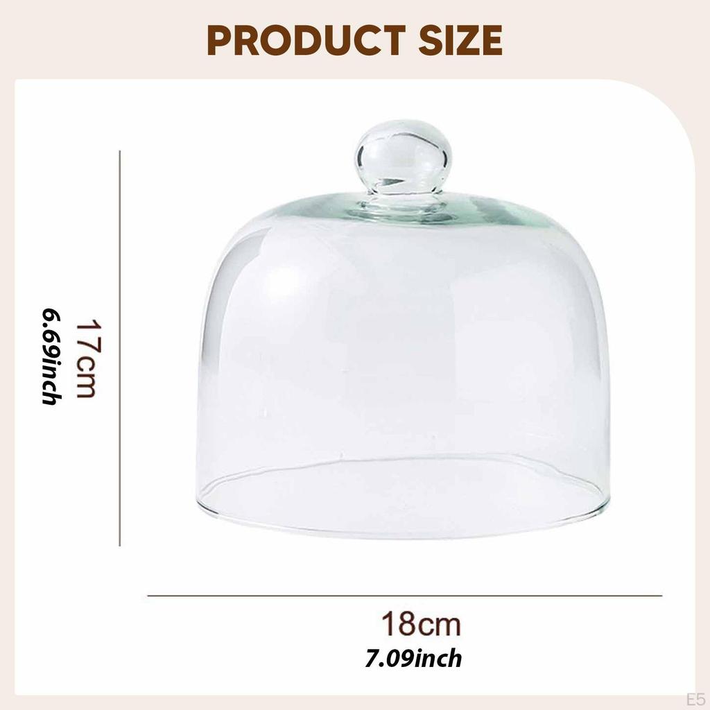 Kuchenhaube Vitrinenglocke Schutzhaube für Esszimmer Picknick