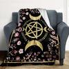 Witchcraft Flannel Blanket Throw Blanket Soft Warm Sofa Bed Camping Home Decor Unique Christmas Gift C926340