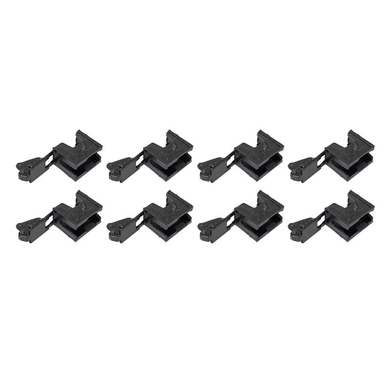 AT-8 Pieces Roof Hinge Cover Assembly Fixing Clip Buckle Molding 54377187747 For BMW 3 Series 4 Series E93 чёрный