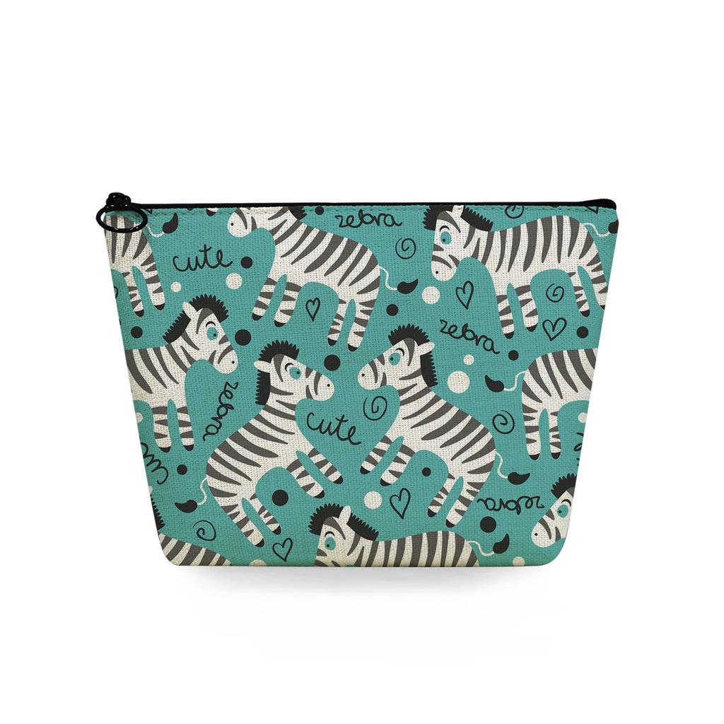 Women Animal Print Cosmetic Bag Toiletries Organize Travel Storage Case 6709