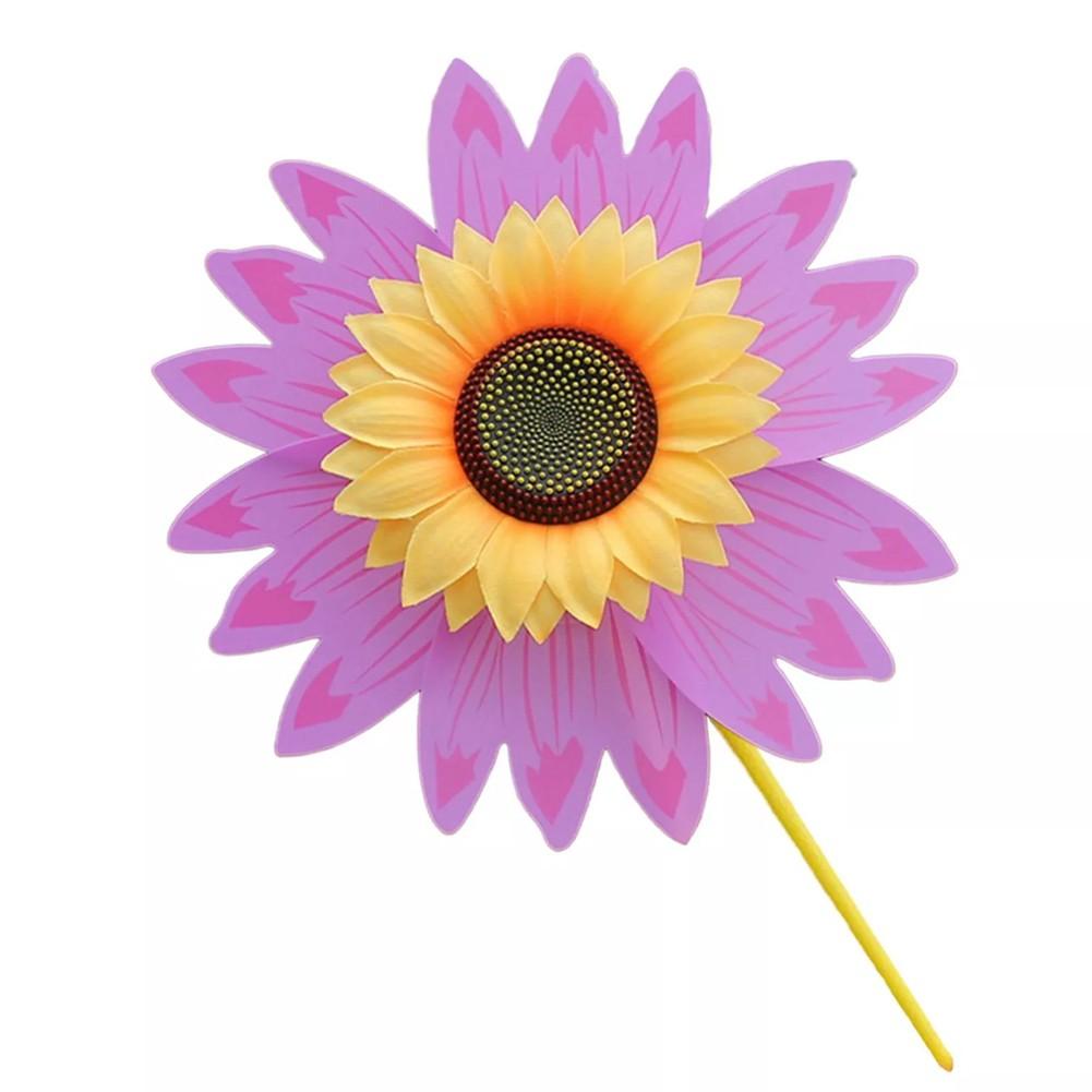 

Ветряк Садовый Ветряк Пластиковый Подсолнух фиолетовый