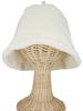 Cappello Boa Sauna Bianco F con Sauna Sauna Tulipano Profondo per Sauna Cappello da Esterno [Pelle Bliss] Cappello, Tessuto, Tasca, Berretto, Articoli, Vestibilità, da Donna e da Uomo,