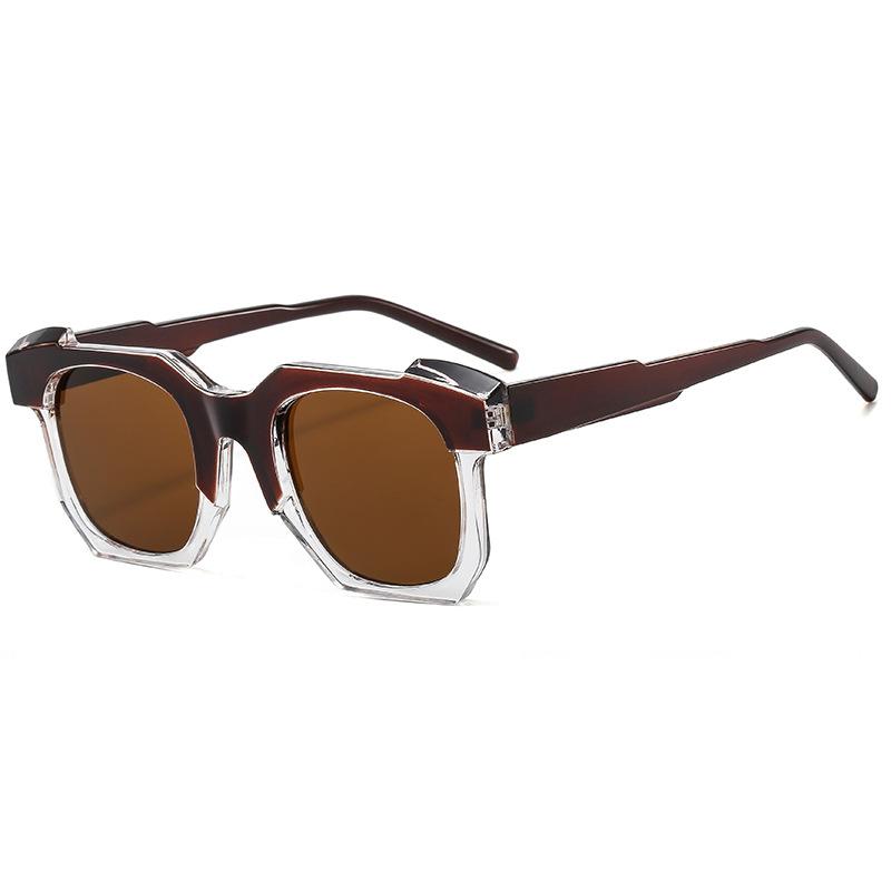 

JYL TS Hong Kong Style Sunglasses Women UV Protection Big Face Z3625 A-9453 оранжевый