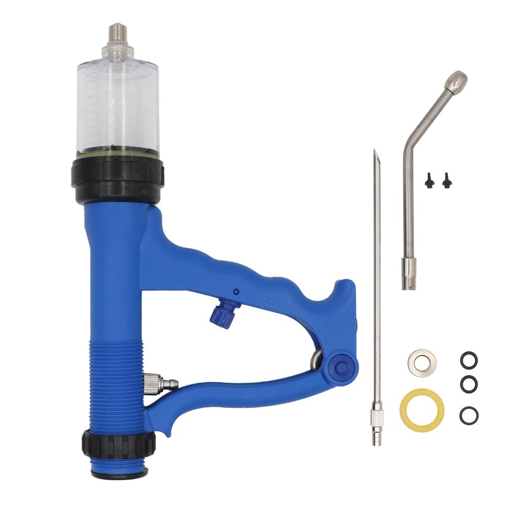 Veterinary Animal Feeding Gun 10/20/30/50ml Cattle Injector Livestock Drench Guns Continuous Syringe Vaccine Injection Infusion