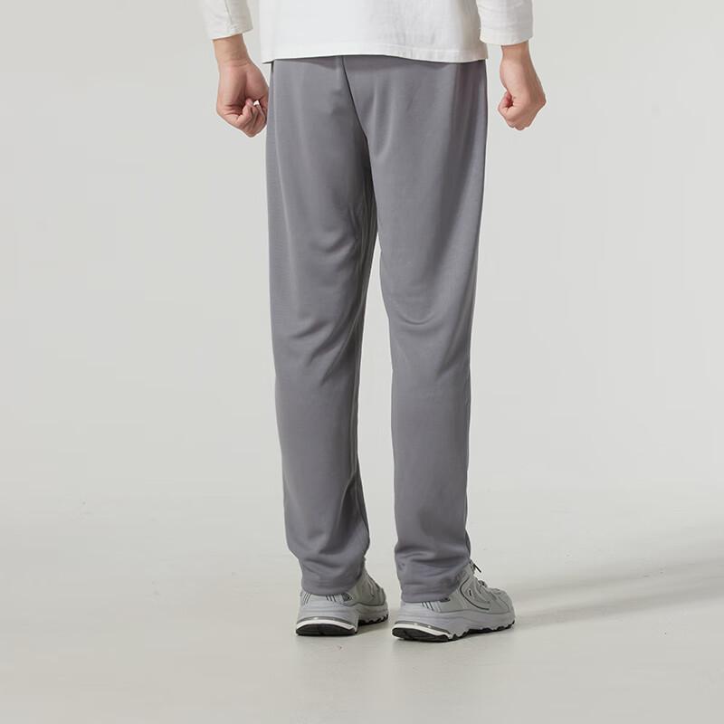 Skechers Casual Training Comfortable Breathable Knitted Sports Pants Men Pants Light-Gray P224M125-05CQ