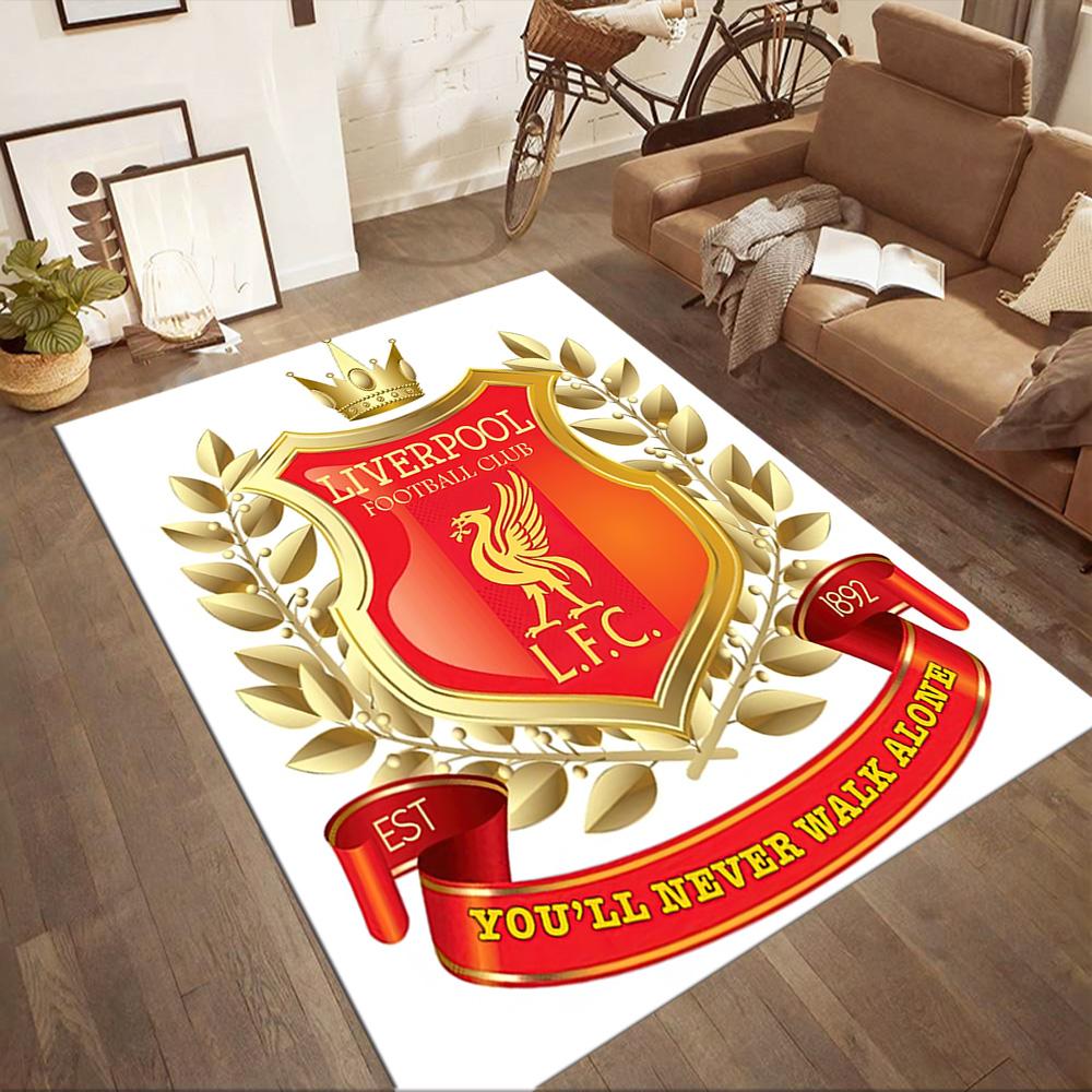 Liverpool Football Club Carpet Perfect For Entryway Outdoor Hallway Study Room Antislip Carpet Decorate Offices Wedding Party Gift
