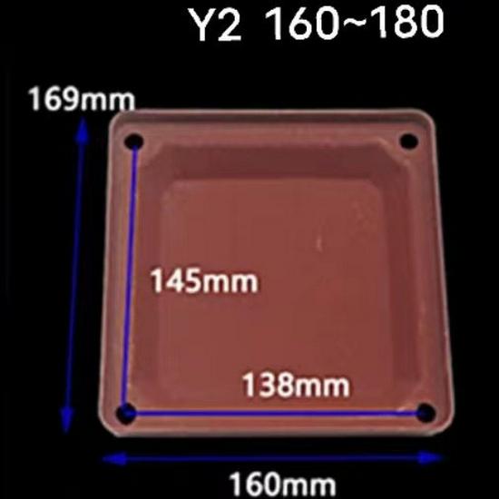 YY2 Motor Junction Box Cover - YE3 Sheet Metal Protective Terminal Plate for Three-Phase Motor Accessories
