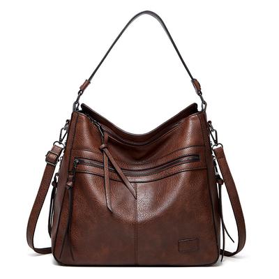 New Fashion Handbag Soft Leather PU Tote Bag One Shoulder Diagonal Straddle Bag Women's Bag