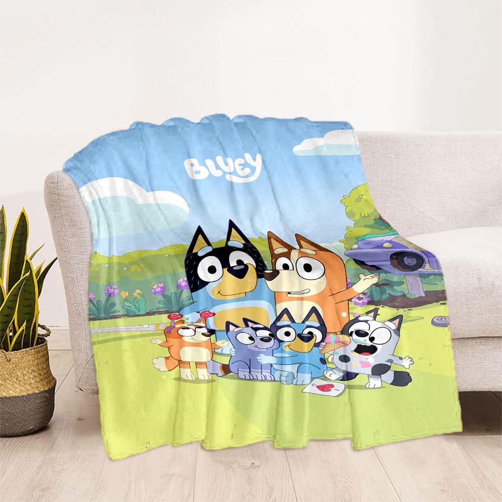 Dog Circles Blanket Durable Comfort Great for Picnics Bedding Livingroom Four Seasons Universal Modern Style Gift for Travel Home Birthdays