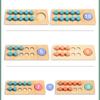 1 Set Ten Frame Kids Arithmetic Toys Logical Thinking Children Montessori Games  Kids Gift