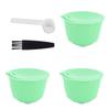 Kaffeekapsel-Set Edelstahl Kaffeefiltertasse für DOLCE GUSTO Kaffeemaschine