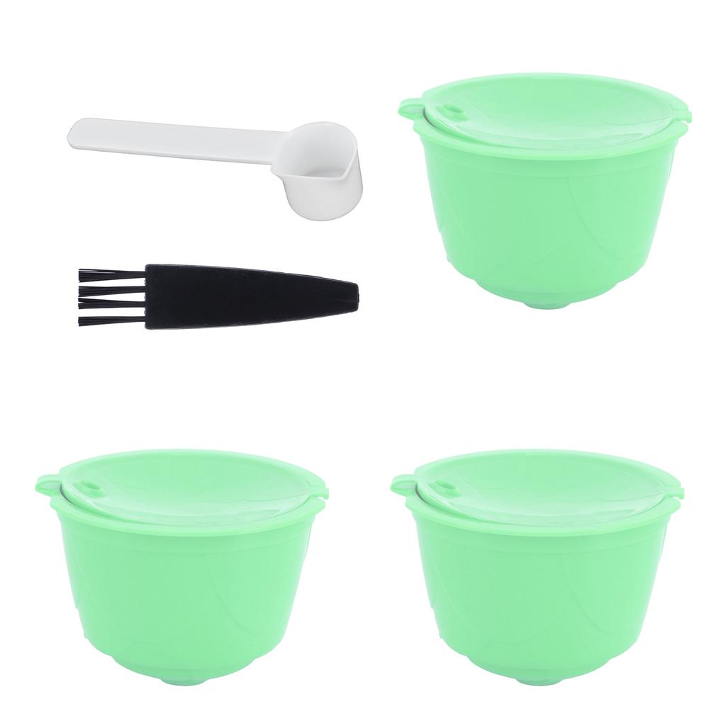 Kaffeekapsel-Set Edelstahl Kaffeefiltertasse für DOLCE GUSTO Kaffeemaschine