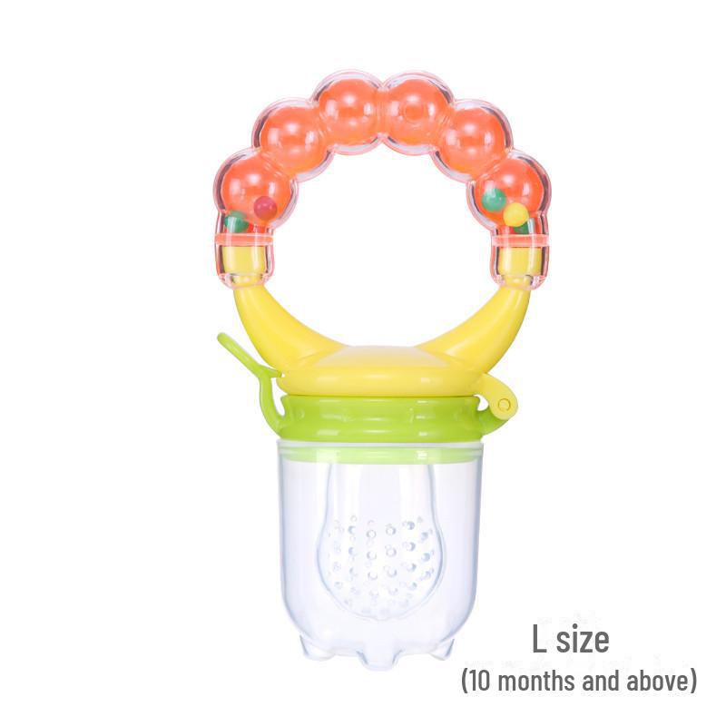 Multi-Color Fruit Pacifier & Teether - Baby Nutrition Aid