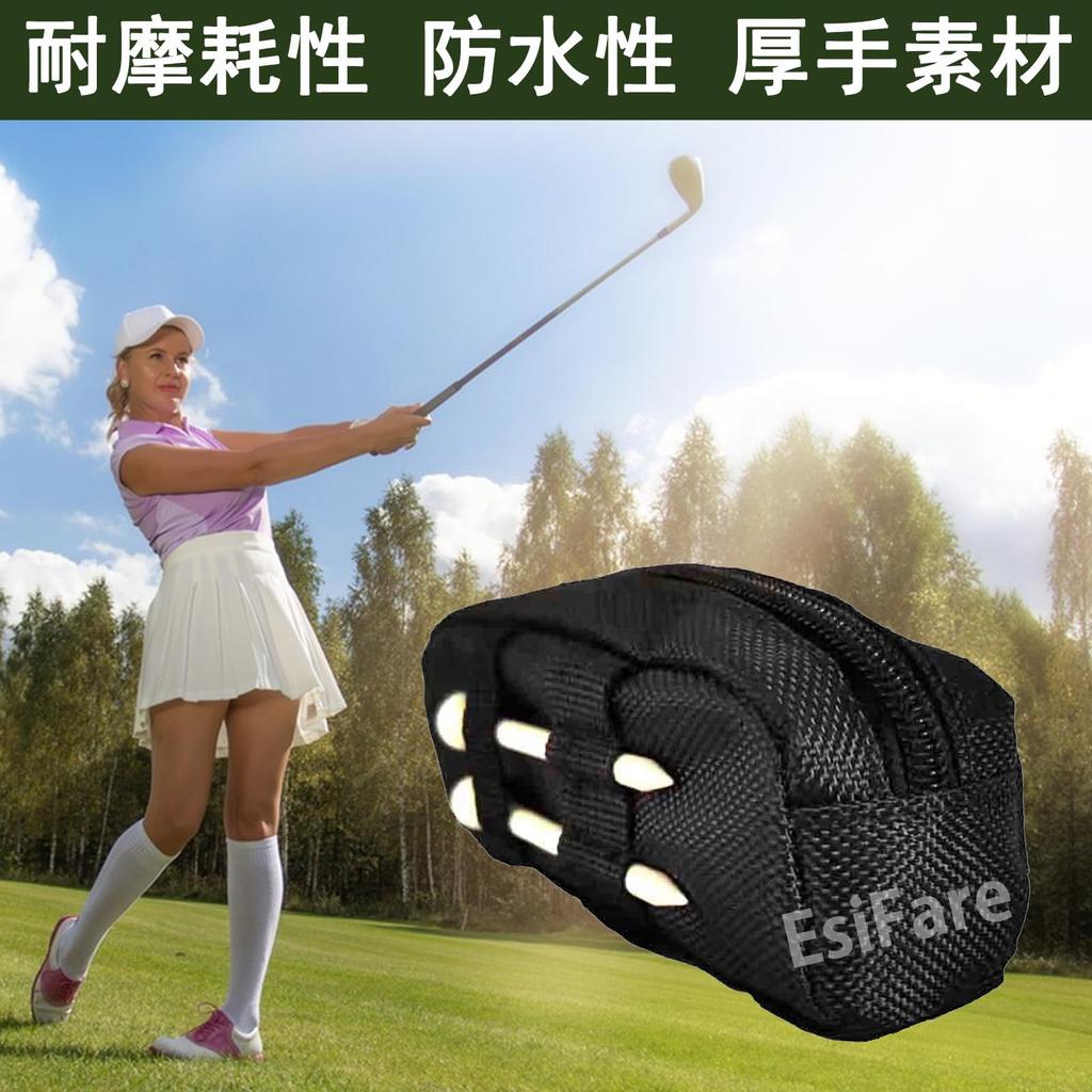EsiFare Golf Ball Holds 3 Golf Features 4 Pin Positions on the Front and Fits and Hat Zipper Closure with Easy to Golf Waist Golf Accessories Storage