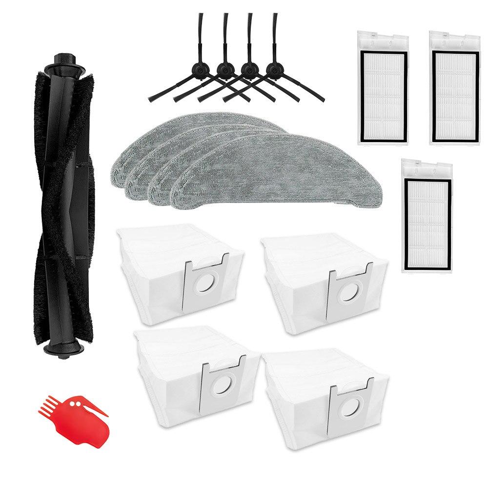 Pentru Xiaomi ROIDMI EVE Plus Accesorii pentru aspirator robot Filtru Hepa Perie principală Mopuri Lavete Saci de praf Perie laterală