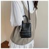 Niche bag women's new summer fashion hollow messenger mother bag portable mobile phone bag
