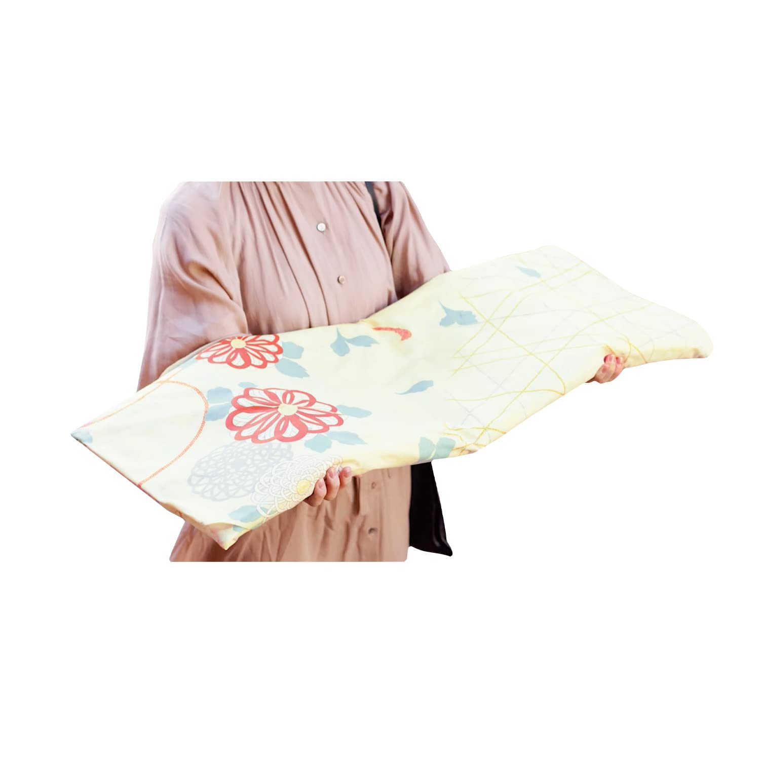 

Велике кімоно Sunny Made in Eco Interior Table Floral Pattern [Amatemari] Furoshiki, Wrap, 150cm, Musumi, Clothes, Japan, Stylish, Cute, Furisode,