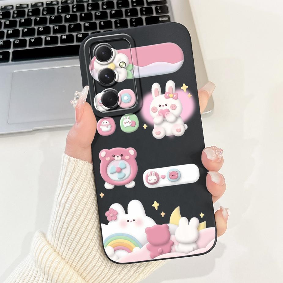 

For Samsung Galaxy A15 A25 A35 A55 5G Case Fashion Candy Painted Cover Shockproof Phone Case For Samsung A55 A 15 25 35 5G Shell Galaxy A25