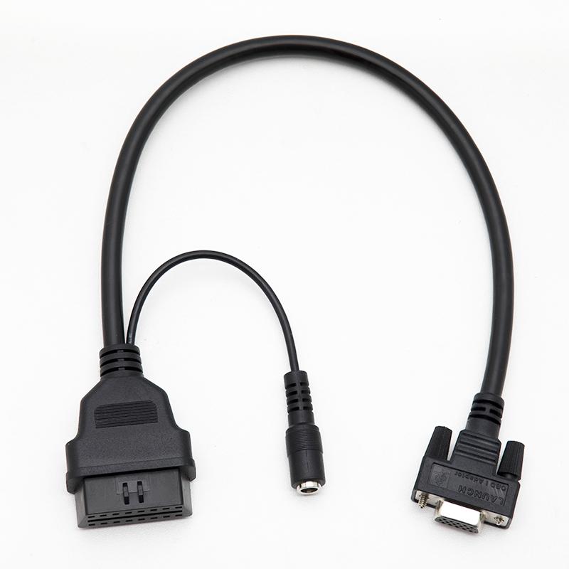 Адаптеры для Launch Truck 12 шт. Для тяжелых работ Для LAUNCH X431 Smartlink Smartbox PAD V/VII/IX Launch OBD1 to OBD2