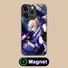 HSR Serval Glass MagSafe Mobile Phone Case for iPhone 17 16 15 14 13 12 11 Air Pro Max Plus Mini Colorful Cover
