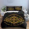 Continental Hotel Art Pattern Bedding Duvet Cover Set Duvet Cover Pillowcases  (1*Duvet Cover 2*Pillowcases, without duvet insert)