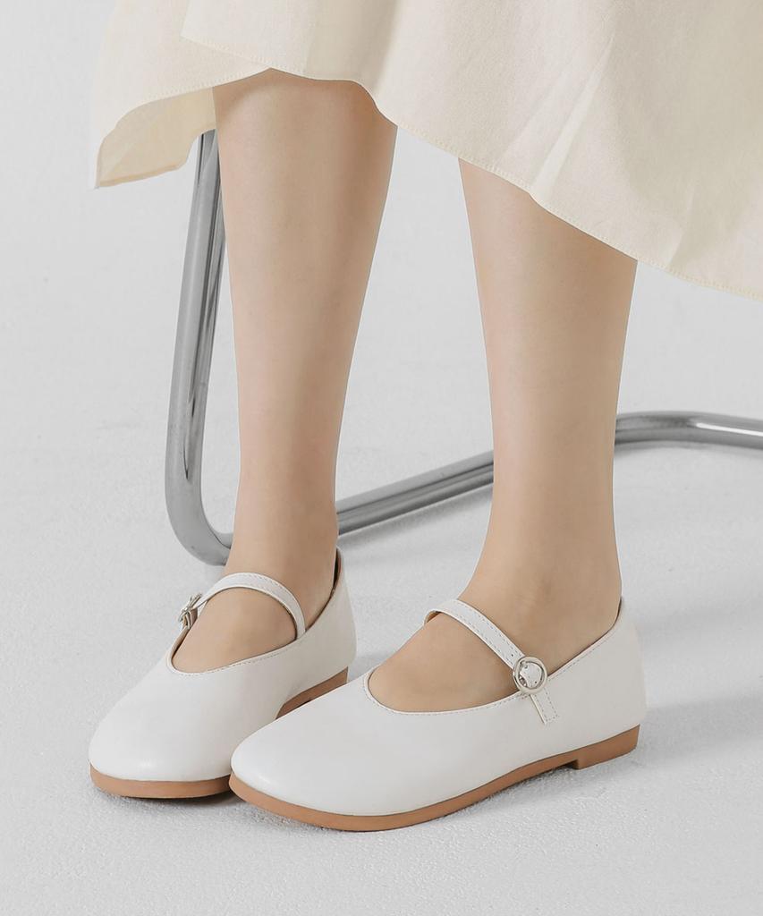 Chaakan Epic Round Mary Jane Flats Pmltr1F103